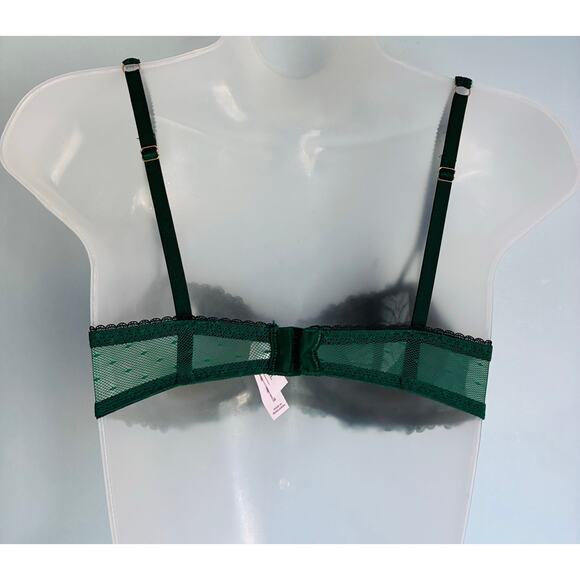 Auden Unlined Balconette Coverage Underwire Bra 32B NWOT - Picture 3 of 8